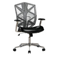 **Ergonomische bureaustoel met mesh rugleuning en verstelbare zithoogte**